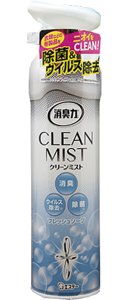 画像1: エステー消臭力　クリーンミスト（CLSANMIST）フレッシュソープ　280ｍｌ (1)