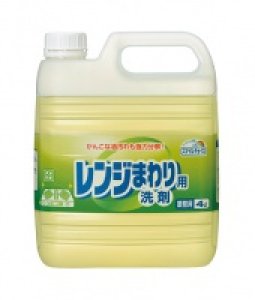 画像1: ミツエイ　レンジまわり用洗剤　4L　タイル、ビニール床など多目的使用OK (1)