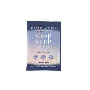 画像1: 上質睡眠のご準備に　ＳＬＥＥＰ　ＳＴＥＰ　ミルクバスパウダー　スイートドリーム 45g　10個セット (1)